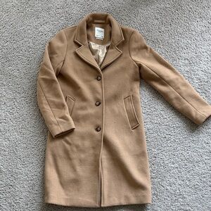 Abercrombie & Fitch Camel Trench Coat